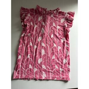 $30 Kate Quinn Organics Pink Sleeveless Girls Top - 6